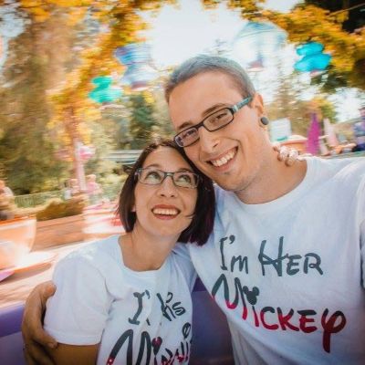 My boyfriend (now husband) proposed at Disneyland and we took our engagement photos at the park